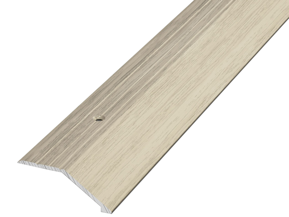 Стык 45*15мм 0.9 клен беленый разноуровневый со скрыт.креп.