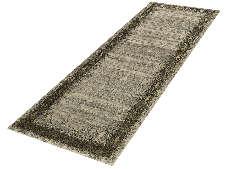 Ковер LISA 100X300 A5574A IVORY-MUSTARD  FDS OZ KAPLAN 