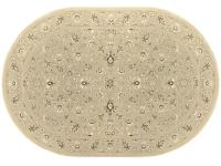 Ковер ELEGANT 200X290 EL101 L.BEIGE CREAM ОВАЛ  FDS OZ KAPLAN 