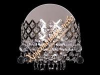 Бра  Корона №4  НИКЕЛЬ      ХРУСТАЛЬНОЕ НЕБО