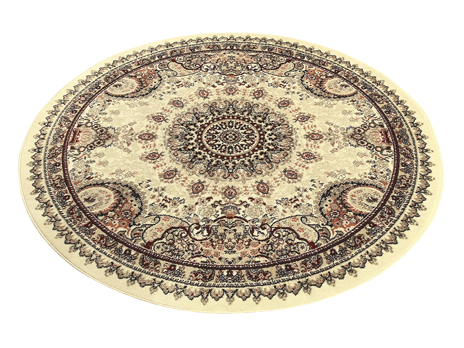 Ковер GULENDAM 200X200 11672A CREAM КРУГ   PREMIER HALI