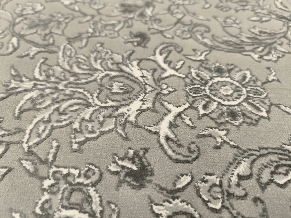 Ковер ELEGANT 160X300 EL101 SILVER L.GREY  FDS OZ KAPLAN 