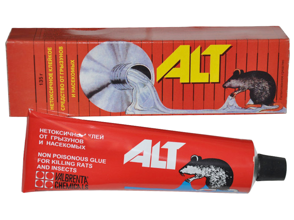 Клей от грызунов и насекомых 135гр.ALT