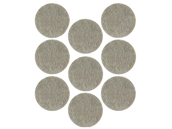 Подкладки под мебель 9 шт 25 мм войлок самоклеющиеся   FIT