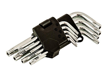 Набор ключей торцевых звездочка 9 шт Т10-Т50 EGA 1120