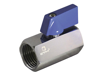 Кран шаровый 1/2 г/г мини СТАНДАРТ  СТМ