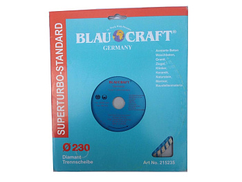Круг отрез по бетону 230 BLAUKRAFTT