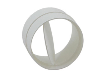 Соединитель с обратным клапаном D100 пластик