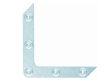 Уголок оконный 1.2мм 100*100 мм цинк   СИБРТЕХ