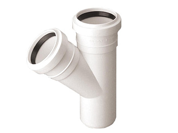 ПВХ Тройник DN32/32/45  СТМ