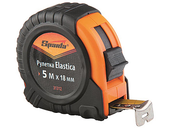Рулетка 5м*18мм  Elastica        SPARTA