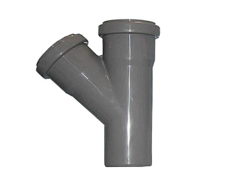 ПВХ Тройник DN50/50/45   СТМ