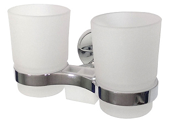 Стакан двойной настенный 1208  САНАКС