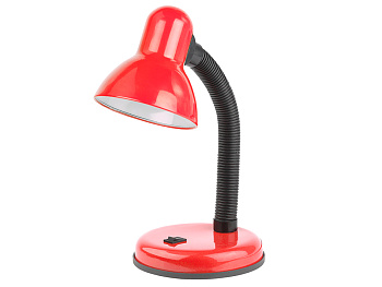 Настольная лампа красный ЭРА  N-211-E27-40W-R