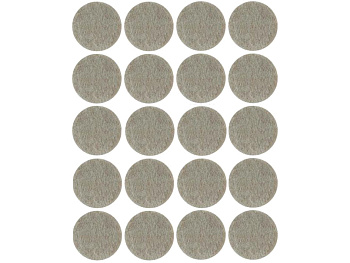 Подкладки под мебель 20 шт 17 мм войлок самоклеющиеся   FIT