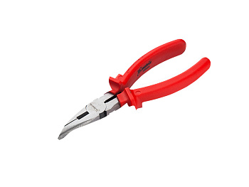 Длинногубцы 180мм Econom  изог.                MATRIX