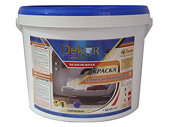 Краска интерьерная 14кг ВД-АК DEKOR  