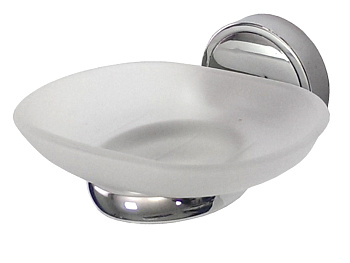 Мыльница стеклянная настенная 1207  САНАКС