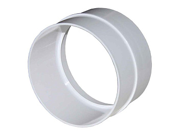 Соединитель D125 пластик