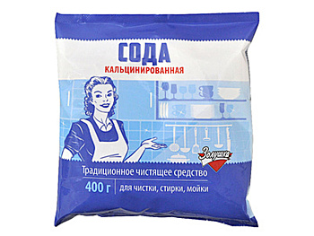 Сода кальцинированная 400г Золушка