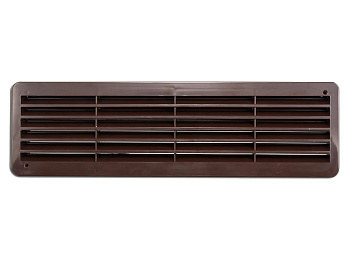 Решетка пластиковая дверная 450*91 кор