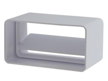 Соединитель с обратным клапаном 60*120 пластик