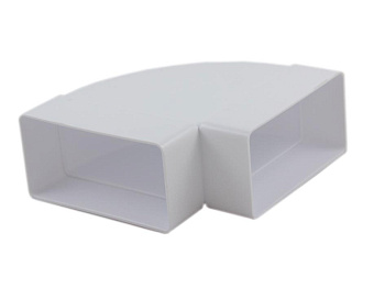 Колено горизонтальное 90 60*120 пластик