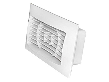 Решетка вентиляционная приточно-вытяжная АБС 150*90 с фланцем 120*60