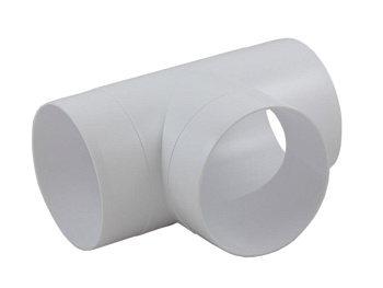 Тройник Т-образный D100 пластик