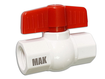 Кран шар.1/2 г/г бабочка АБС-пластик 470 МАК  САНАКС