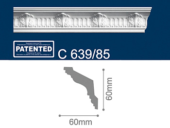 Плинтус потолочный 2м С639/85  (32)
