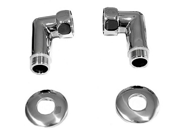 Американка 1*1/2 угловая к полотенцесушителю хром 137  САНАКС (2)