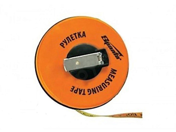 Рулетка 20м*12.5мм геодезическая лента ПВХ         SPARTA