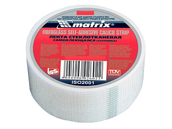 Лента для гипсоплиты самоклеящаяся 100мм*10м       MATRIX  