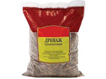 Дренаж керамзитовый 1л крупный(10-20мм)  