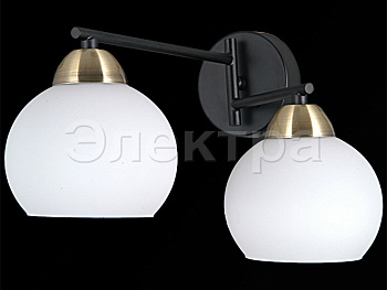 Светильник бра IL 9958-2WSQ-79 BK AB      ELEKTRA