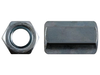 Гайка М10 2 шт  удлиненная   FIT