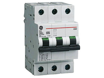 Автомат 6 А 3Р хар.В 6кА 415В АС DG63B 06  