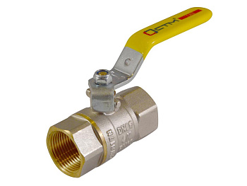 Кран газ.шар. 1/2 г/г рычаг  СТМ