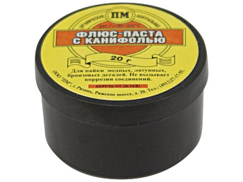 Флюс Паста с канифолью 20 гр низкотемпер.   FIT