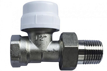 Термостатический клапан 1/2 прямой для радиатора ручной   СТМ   (2)