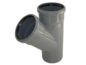 ПВХ Тройник DN110/110/45 CZAPLINSKI