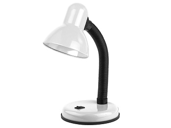 Настольная лампа белый ЭРА  N-211-E27-40W-W