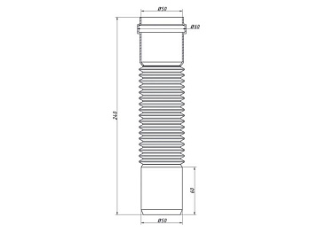 Соединение гибкое 50    ORIO